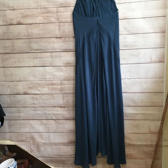 FREE PEOPLE FOUR PANEL MAXI DRESS IN DEEP TEAL - Picture 8 of 11